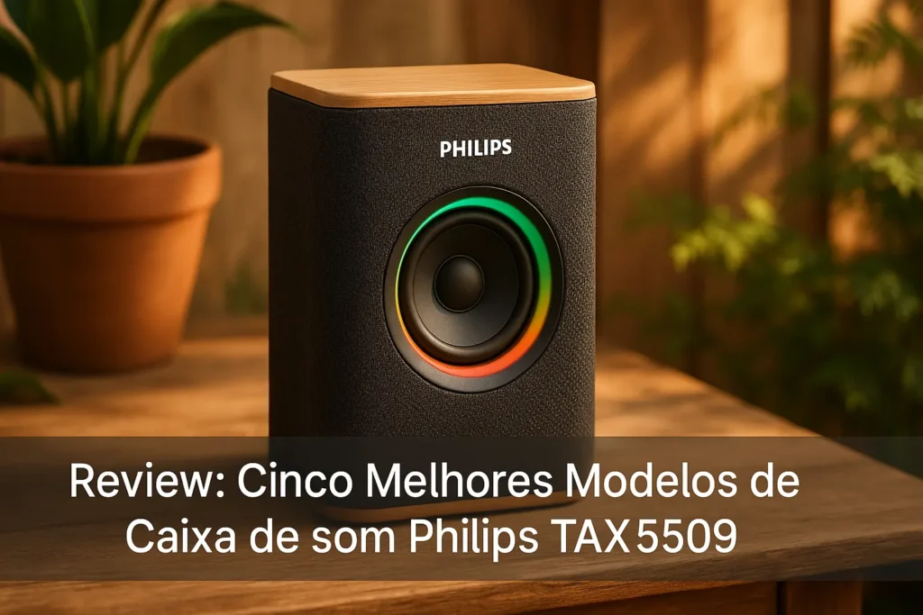 Cinco Melhores Modelos de Caixa de som Philips tax 5509