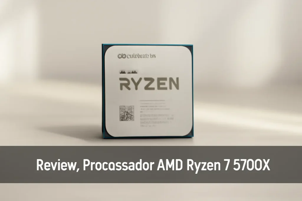 Processador AMD Ryzen 7 5700X: Desempenho Imbatível com 8 Núcleos