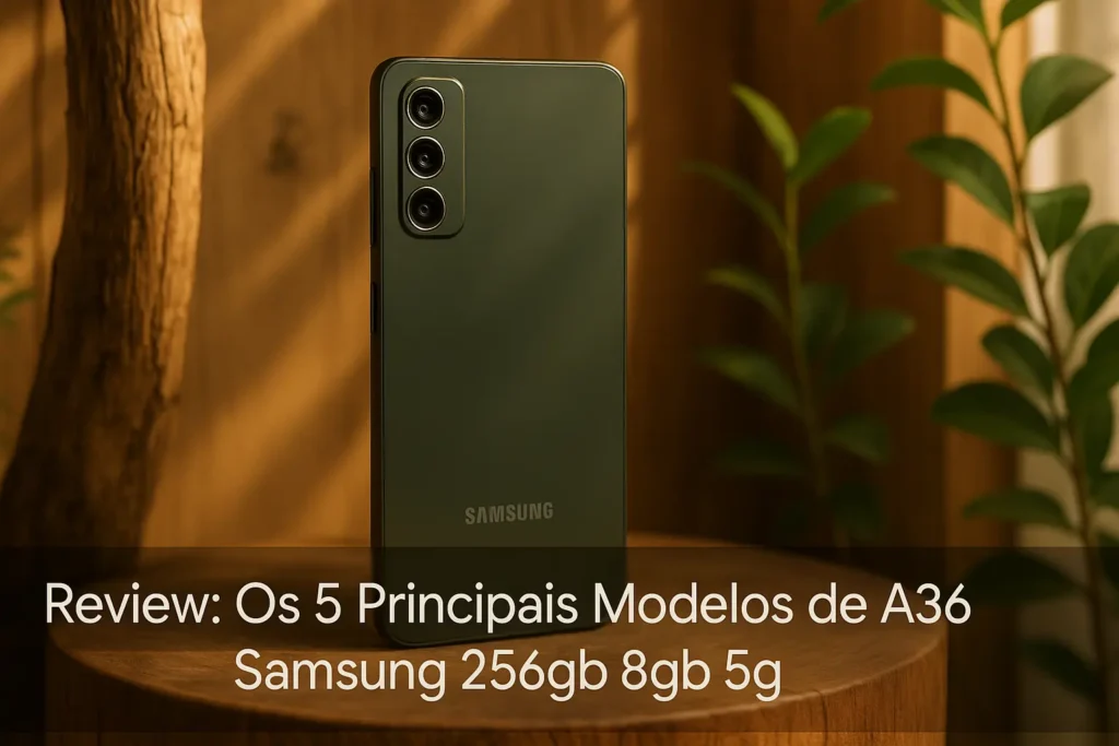 Os 5 Principais Modelos de A36 Samsung 256gb 8gb 5g