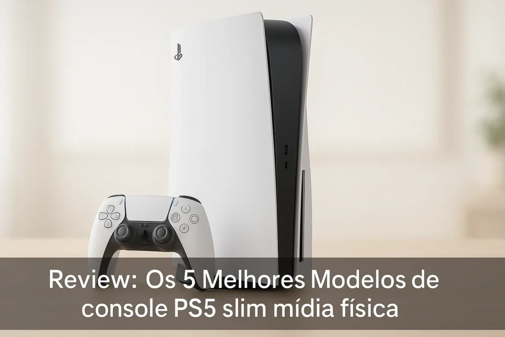 Os 5 Melhores Modelos de console PS5 slim mídia física