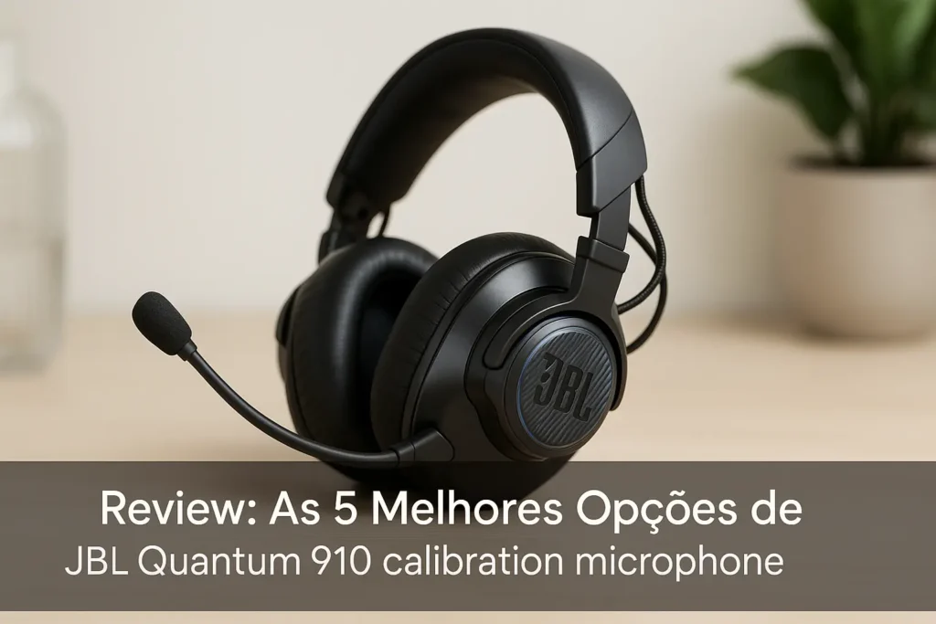 As 5 Melhores Opções de JBL quantum 910 calibration microphone