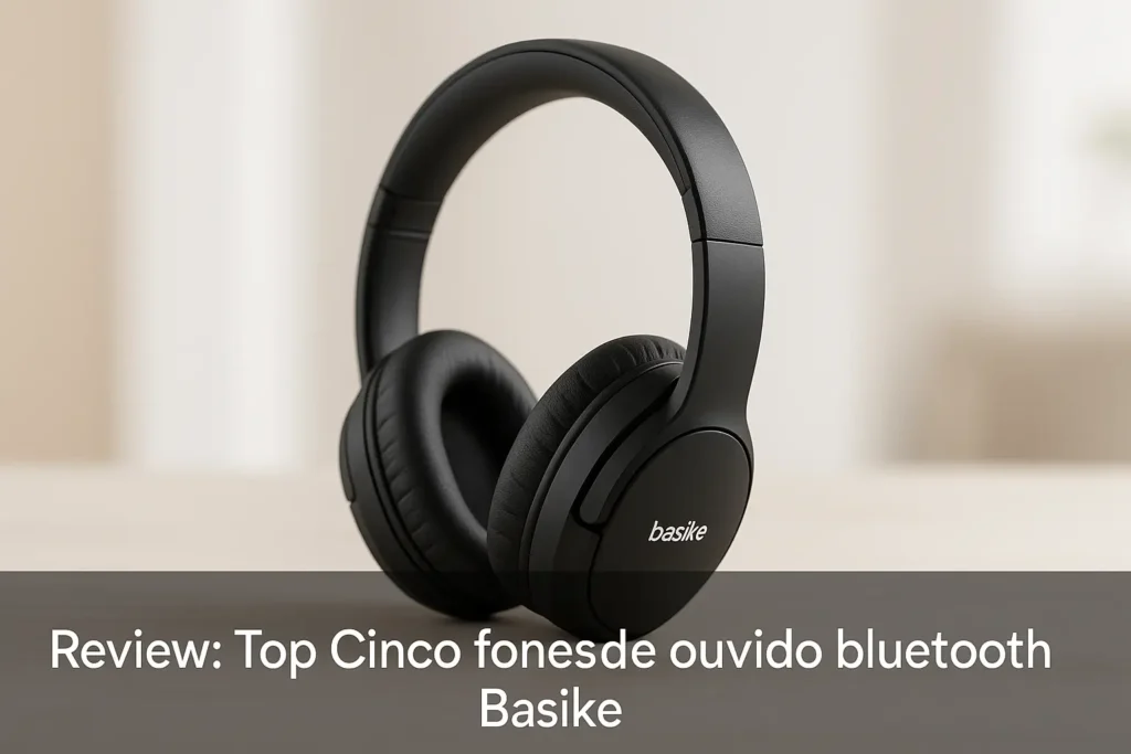 Top Cinco fones de ouvido bluetooth Basike