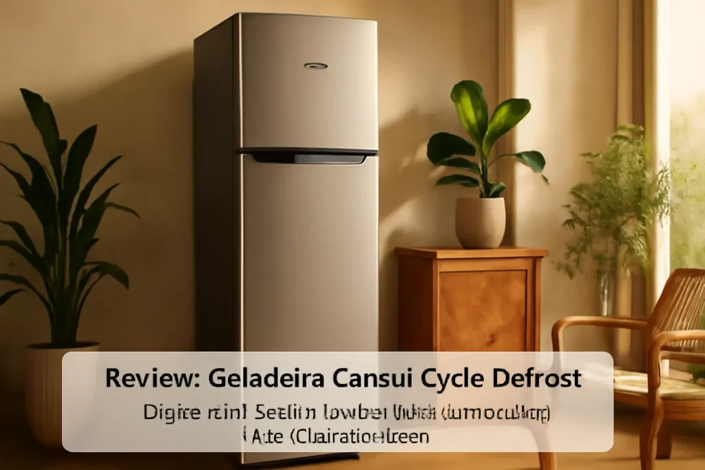 Geladeira Consul Cycle Defrost Duplex 334 Litros: Eficiência e Supercapacidade em Um Só Produto