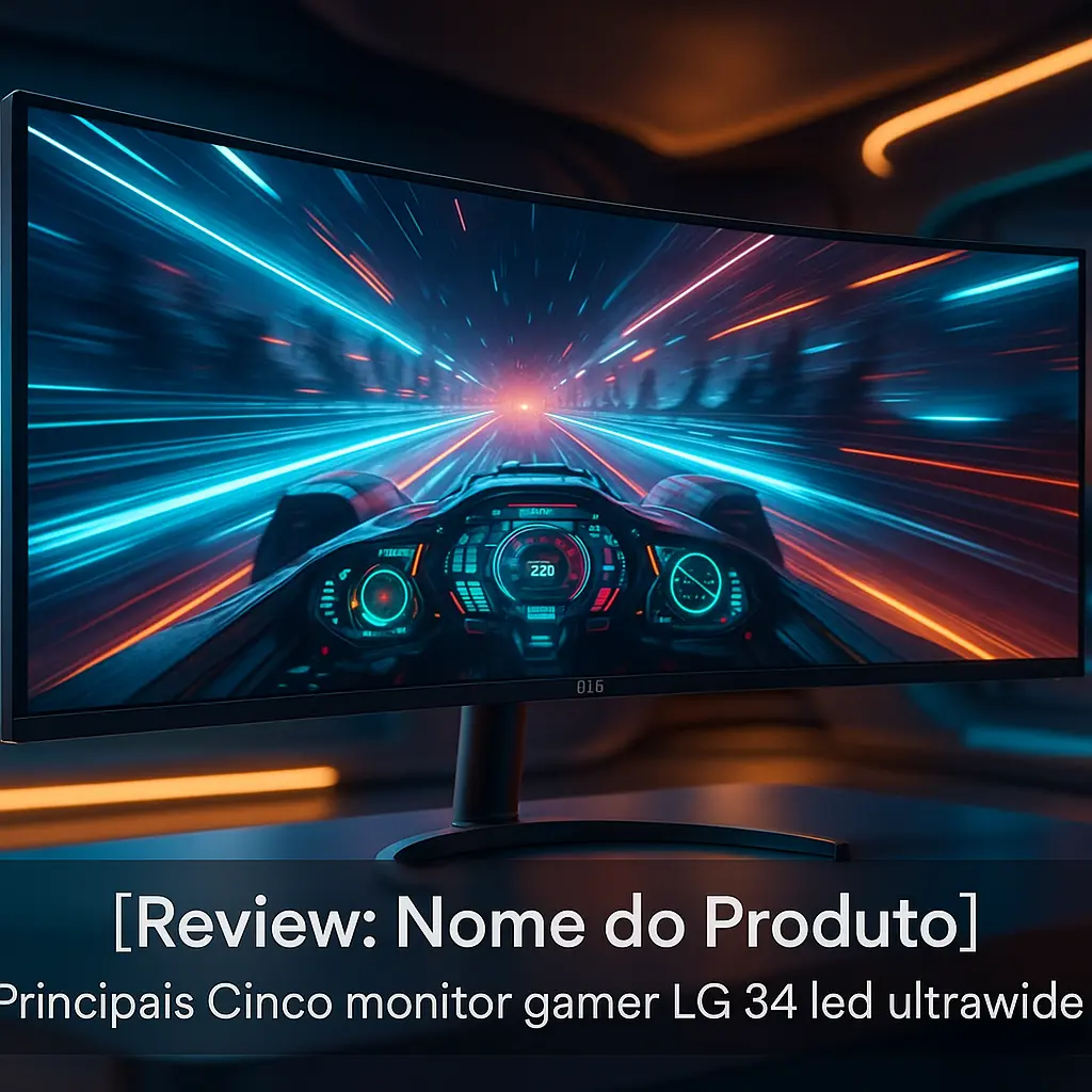 Principais Cinco monitor gamer LG 34 led ultrawide