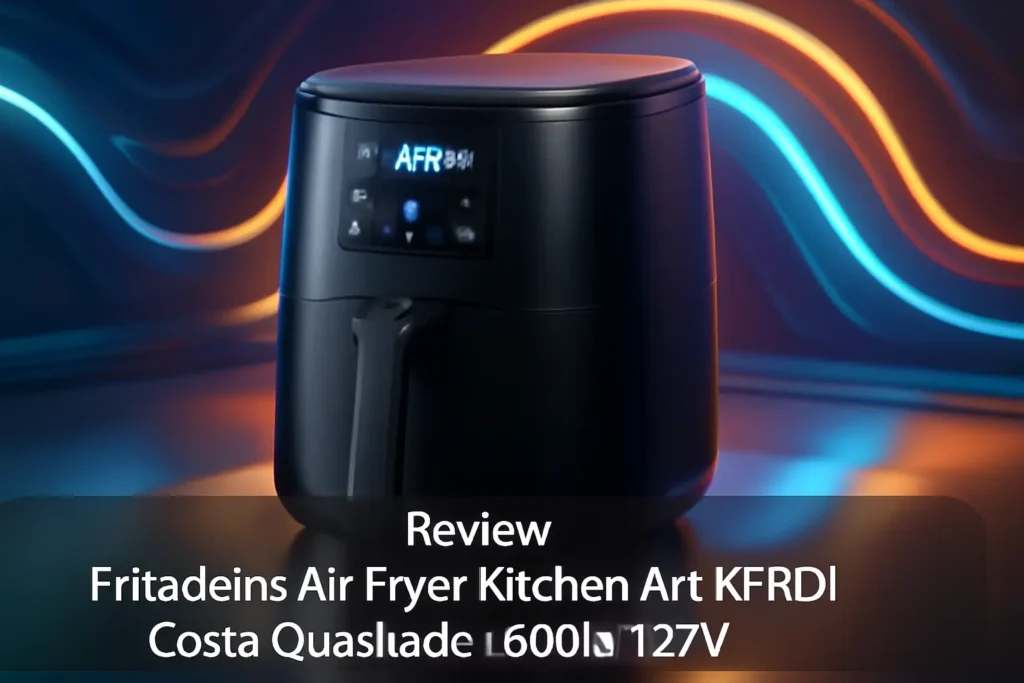 Fritadeira Air Fryer Kitchen Art KFR01 Cesto Quadrado 1500W 127V: Potência e Praticidade na Sua Cozinha