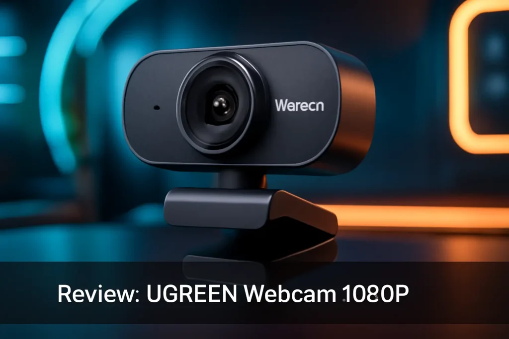 UGREEN Webcam 1080P: Desempenho e Funcionalidade para Streaming e Conferências