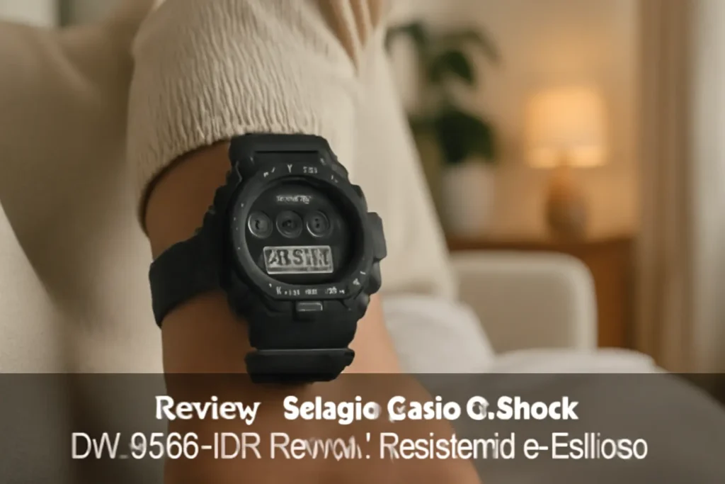 Relógio Casio G-Shock DW-5900-1DR Revival: Resistente e Estiloso