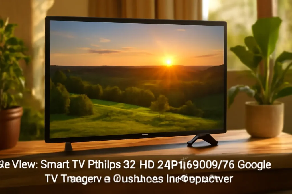 Smart TV Philips 32" HD 32PHG6909/78 Google TV: Imagem e Qualidade Incomparável