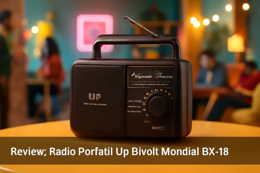 Rádio Portátil Up Bivolt Mondial BX-18: Som de Qualidade e Portabilidade