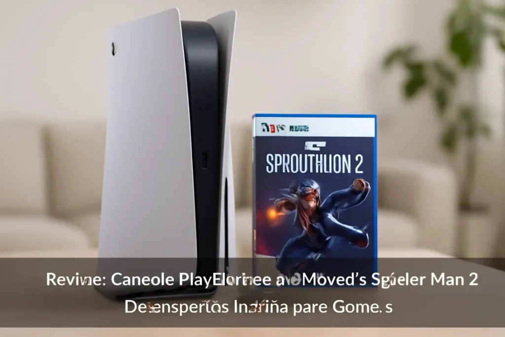 Console PlayStation®5 + Marvel's Spider-Man 2: Desempenho Incrível para Gamers