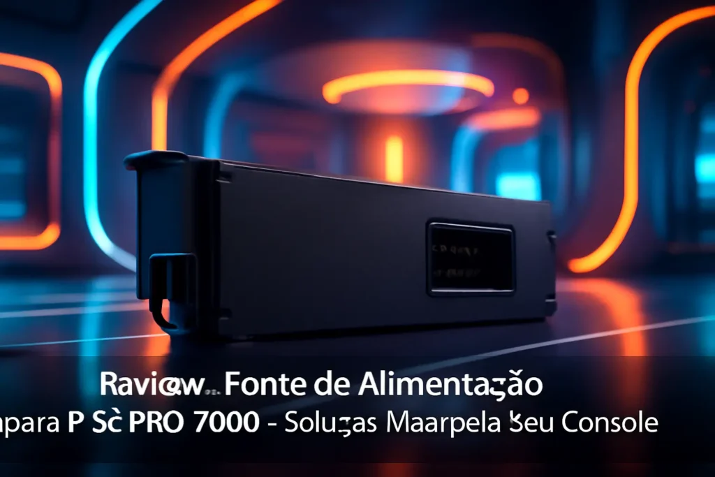 Fonte de Alimentação para PS4 PRO 7000: Solução Ideal para Seu Console