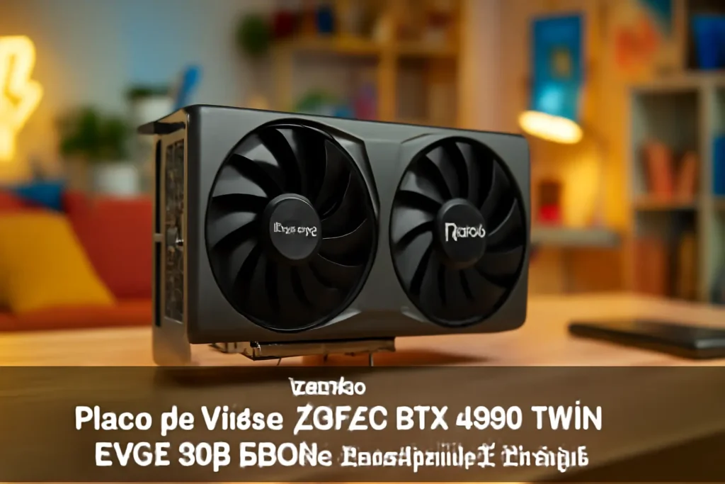 Placa de Vídeo ZOTAC RTX 4060 TWIN EDGE 8GB GDDR6: Desempenho e Inovação