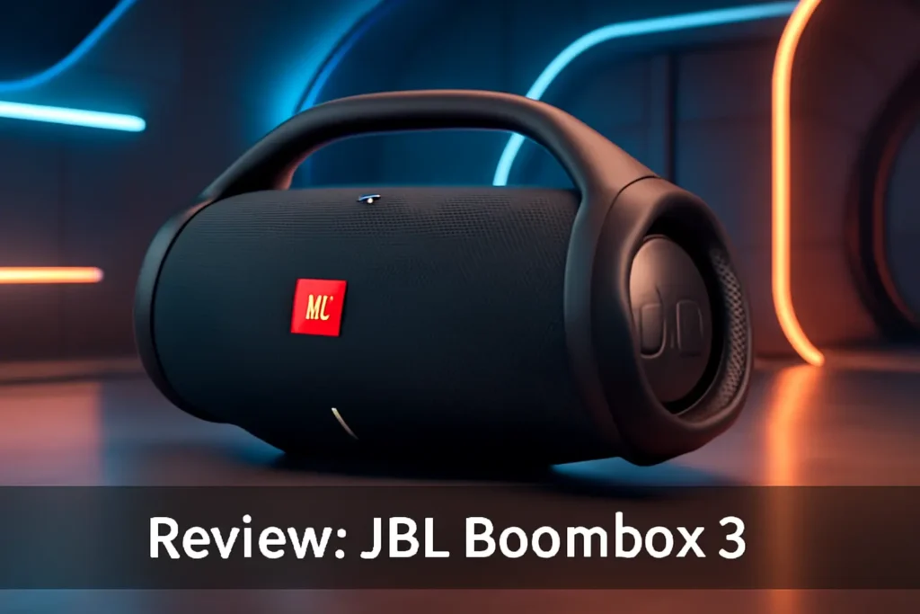 JBL Boombox 3: Potência, Portabilidade e Conectividade