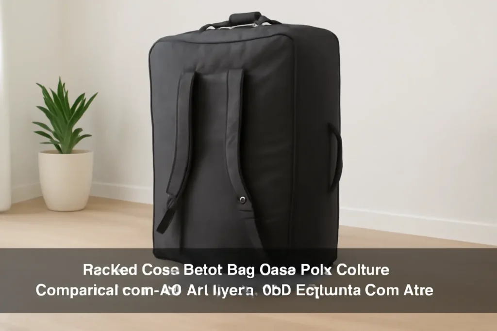 Case Bolsa Bag Capa Polo Culture Compatível com JBL Partybox 1000 Espumada Com Alças Top