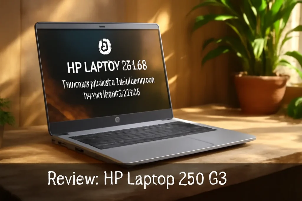 HP Laptop 250 G9: Desempenho e Produtividade com Tela IPS FHD
