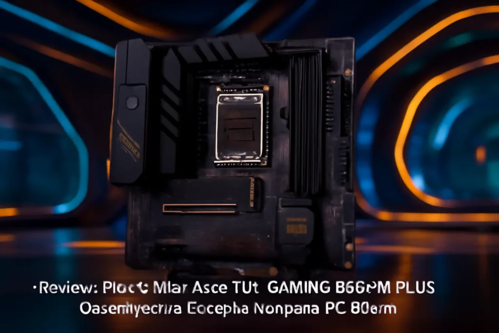 Placa Mãe Asus TUF GAMING B650M-PLUS: Desempenho Excepcional para PC Gamer