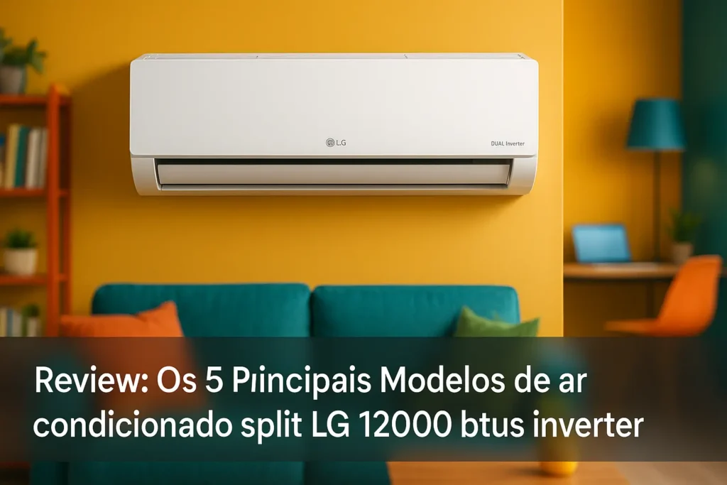 Os 5 Principais Modelos de ar condicionado split LG 12000 btus inverter