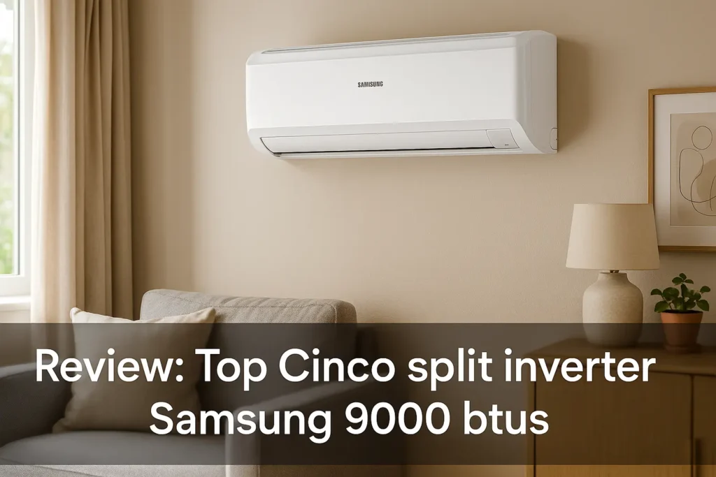 Top Cinco split inverter Samsung 9000 btus