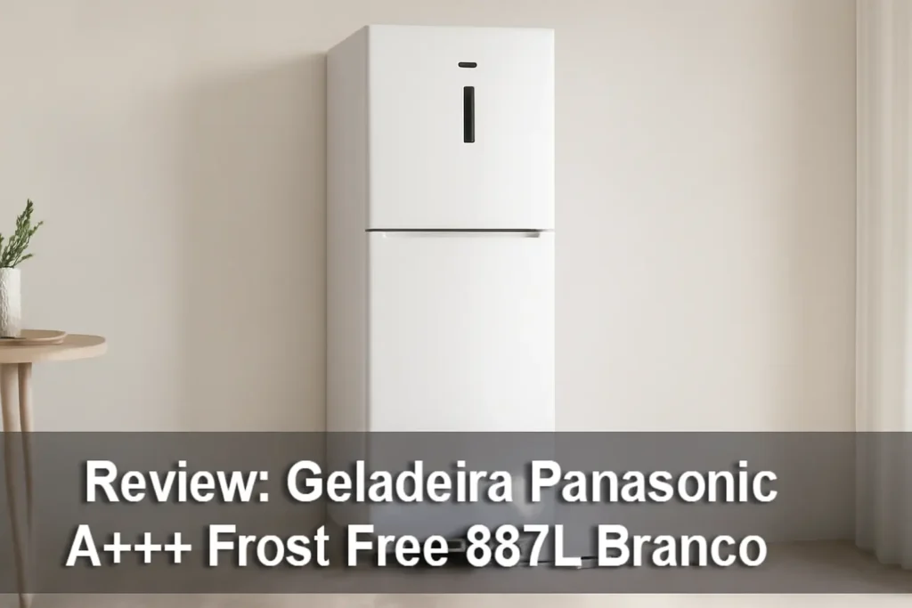 Geladeira Panasonic A+++ Frost Free 387L Branco