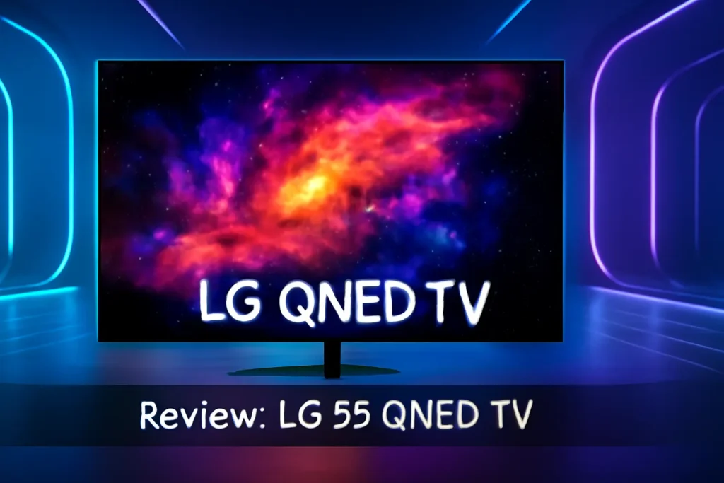 Principais Cinco LG 55 QNED TV