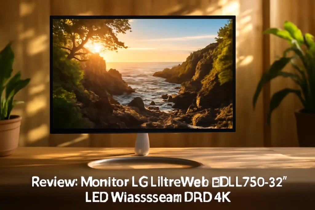 Monitor LG Ultrawide 32UL750-32" LED Widescreen UHD 4K: Desempenho, Conectividade e Imersão Visual