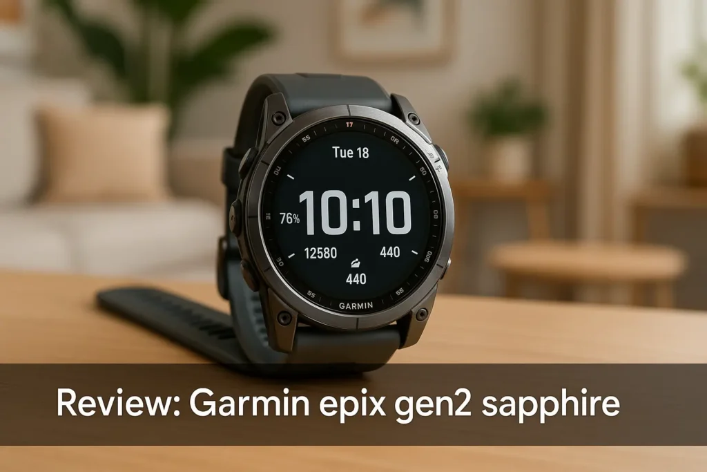 Top Cinco Garmin epix gen2 sapphire