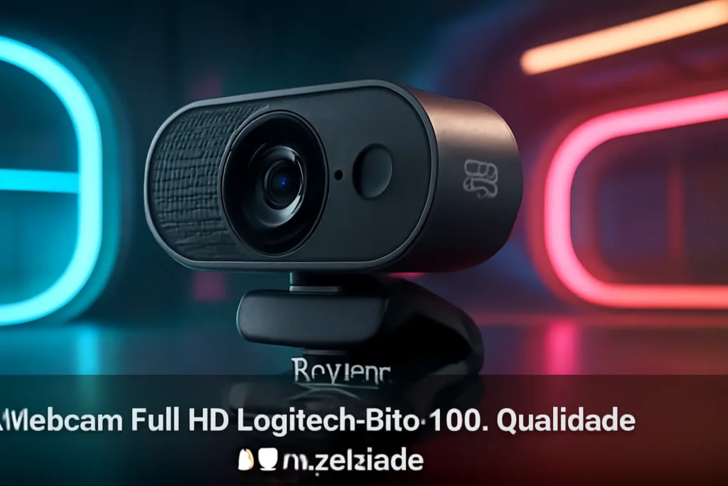 Webcam Full HD Logitech Brio 100: Qualidade e Privacidade