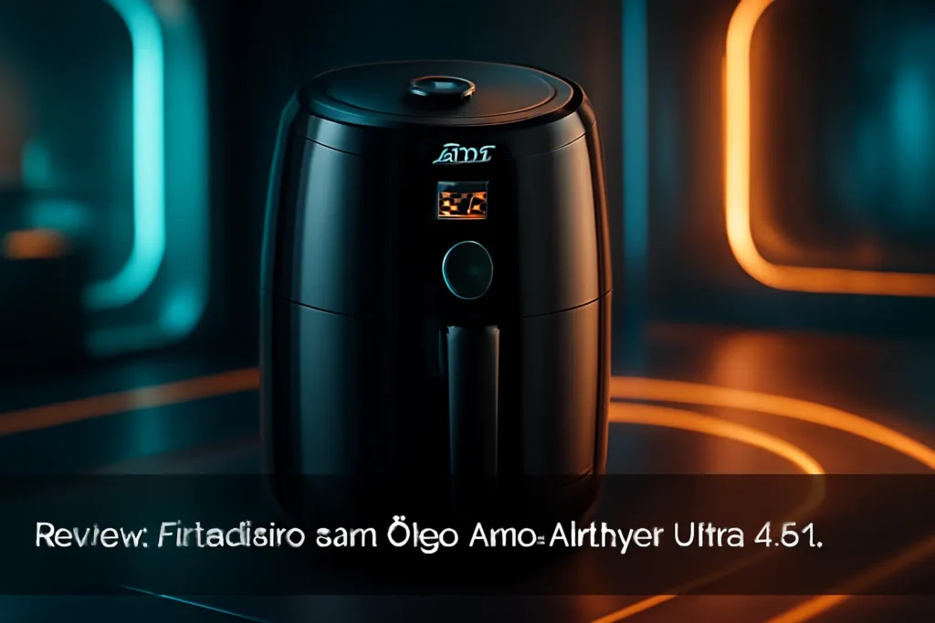 Fritadeira sem Óleo Arno Airfryer Ultra 4,5L: Alta Potência e Versatilidade