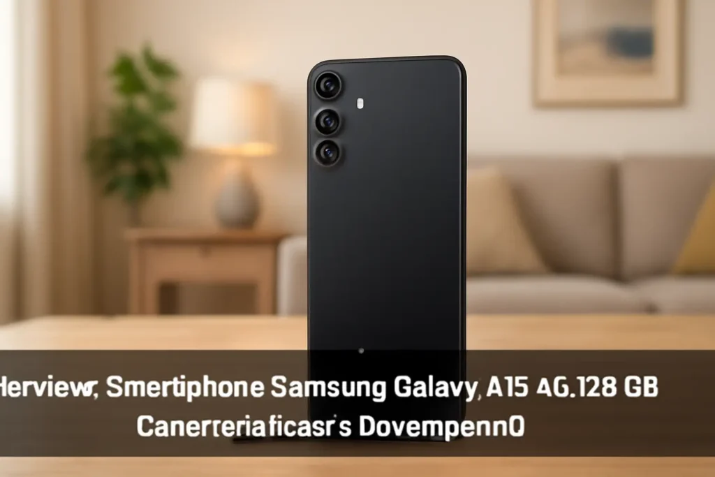 Smartphone Samsung Galaxy A15 4G 128GB - Características e Desempenho