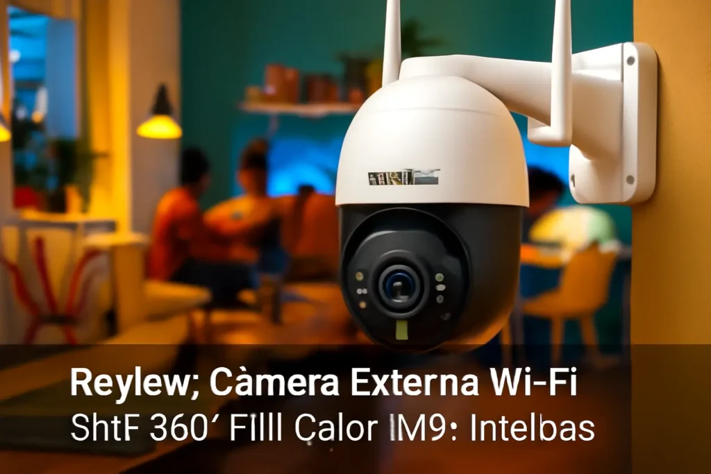 Câmera Externa Wi-Fi 3MP 360° Full Color iM9+ Intelbras: Segurança e Conectividade Avançada