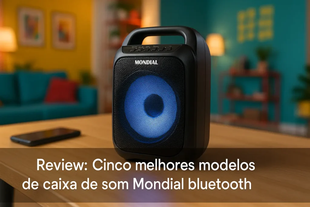Cinco Melhores Modelos de Caixa de som Mondial bluetooth