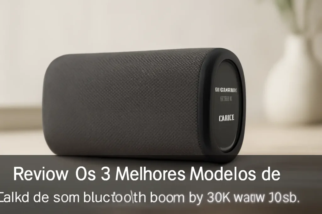 Os 5 Melhores Modelos de caixa de som bluetooth boom by alok waaw 100sb