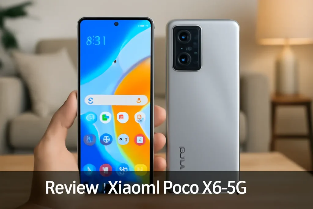 Smartphone Xiaomi Poco X6 5G: Desempenho Poderoso e Design Sofisticado