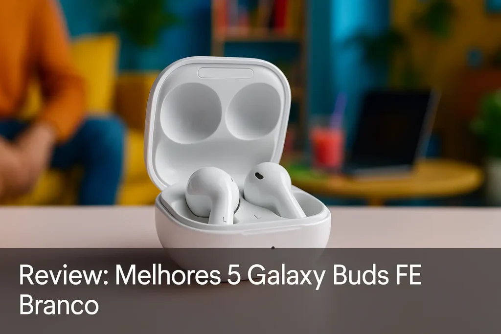 Melhores 5 Galaxy buds fe branco
