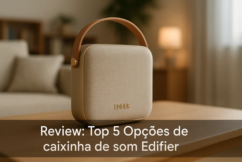 Top 5 Opções de caixinha de som Edifier