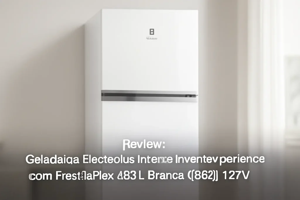 Geladeira Electrolux Inverse Inverter Experience com Fresh&Flex 488 L Branca (IB55) 127V: Capacidade, Tecnologia e Praticidade para Sua Cozinha