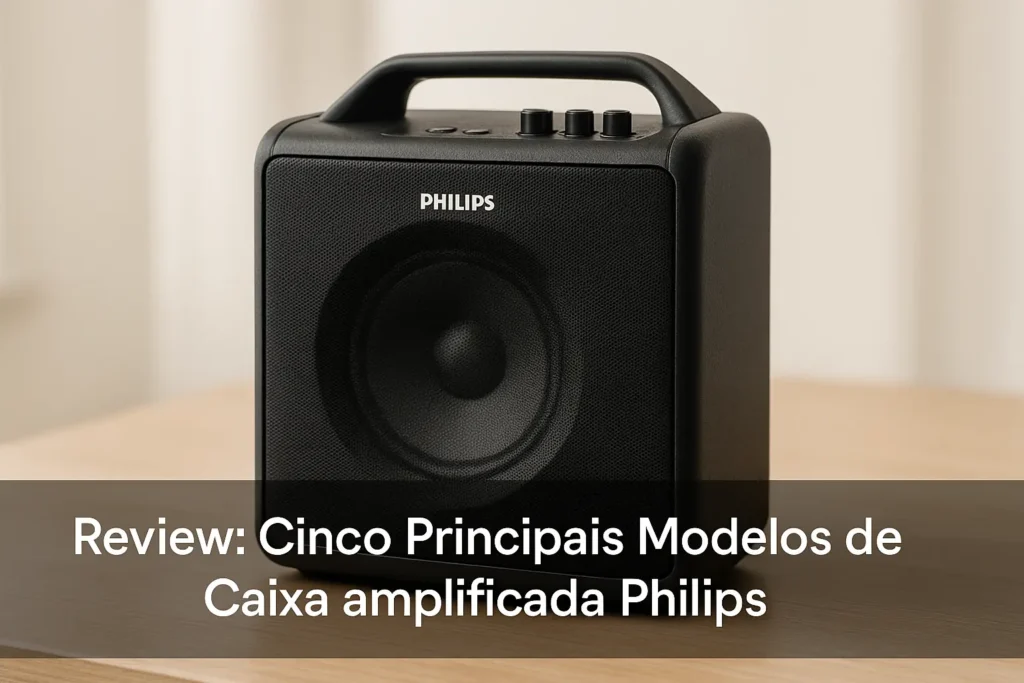 Cinco Principais Modelos de Caixa amplificada Philips