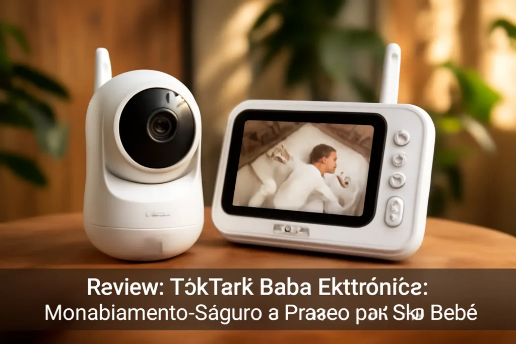 TakTark Babá Eletrônica: Monitoramento Seguro e Prático para Seu Bebê