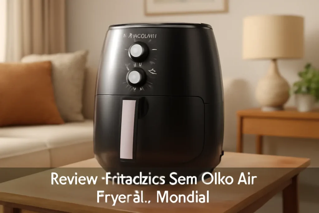 Fritadeira Sem Óleo Air Fryer 4L, Mondial – Praticidade e Potência na Cozinha