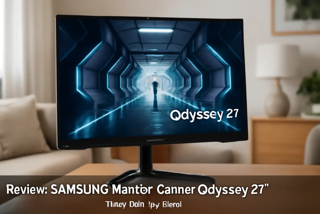 SAMSUNG Monitor Gamer Odyssey 27", FHD, 240 Hz, 1ms
