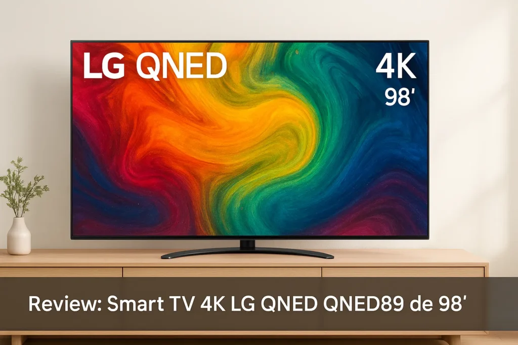 Cinco Principais Modelos de Smart TV 4K LG QNED QNED89 de 98