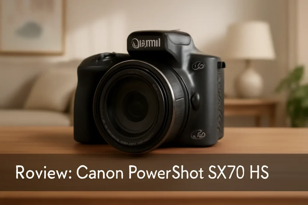 Canon PowerShot SX70 HS: Câmera Compacta com Zoom de 65x e Vídeo 4K