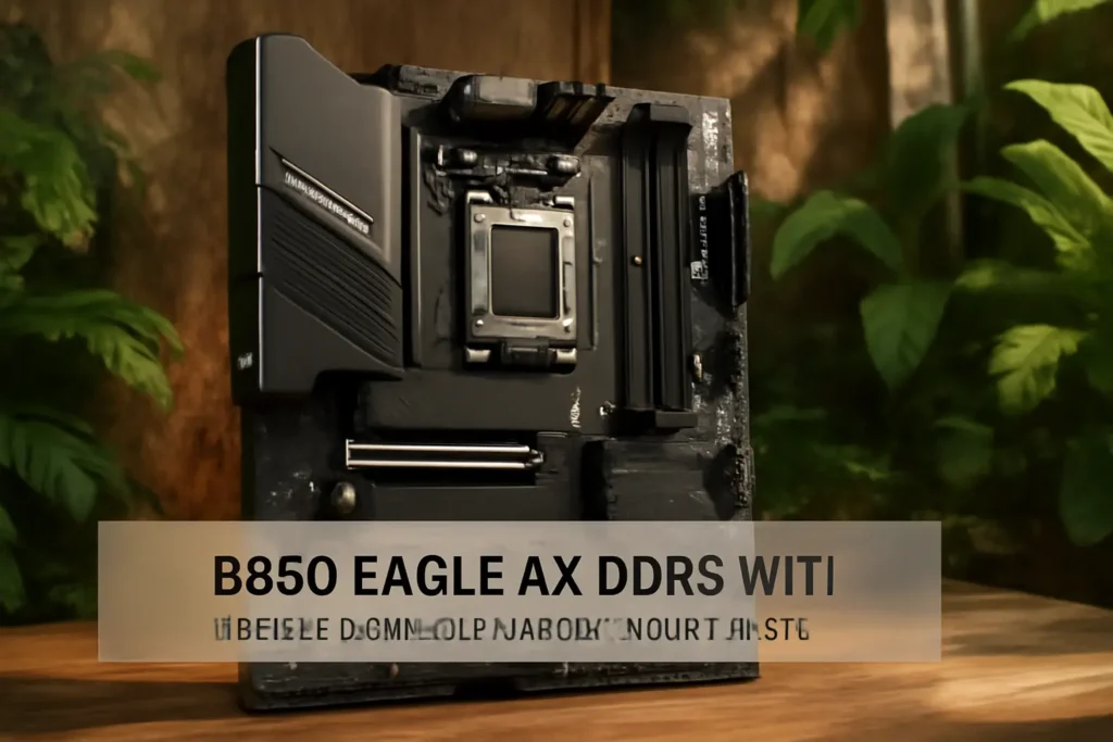 PLACA MÃE B650 EAGLE AX DDR5 WIFI SOCKET AMD AM5 8000 E 7000 SERIES