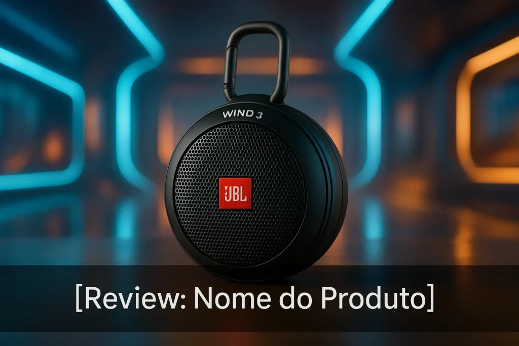 Top Cinco caixa de som JBL wind 3 bluetooth portátil 5w preta