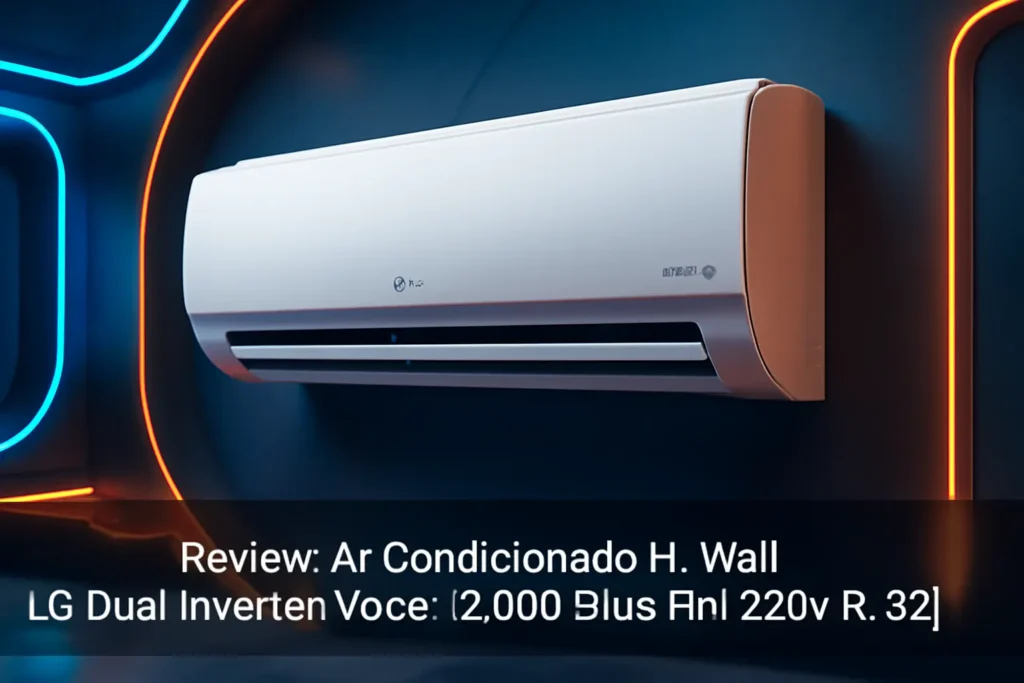Ar Condicionado Hi Wall LG Dual Inverter Voice 12.000 Btus Frio 220v R-32: Performance e Eficiência