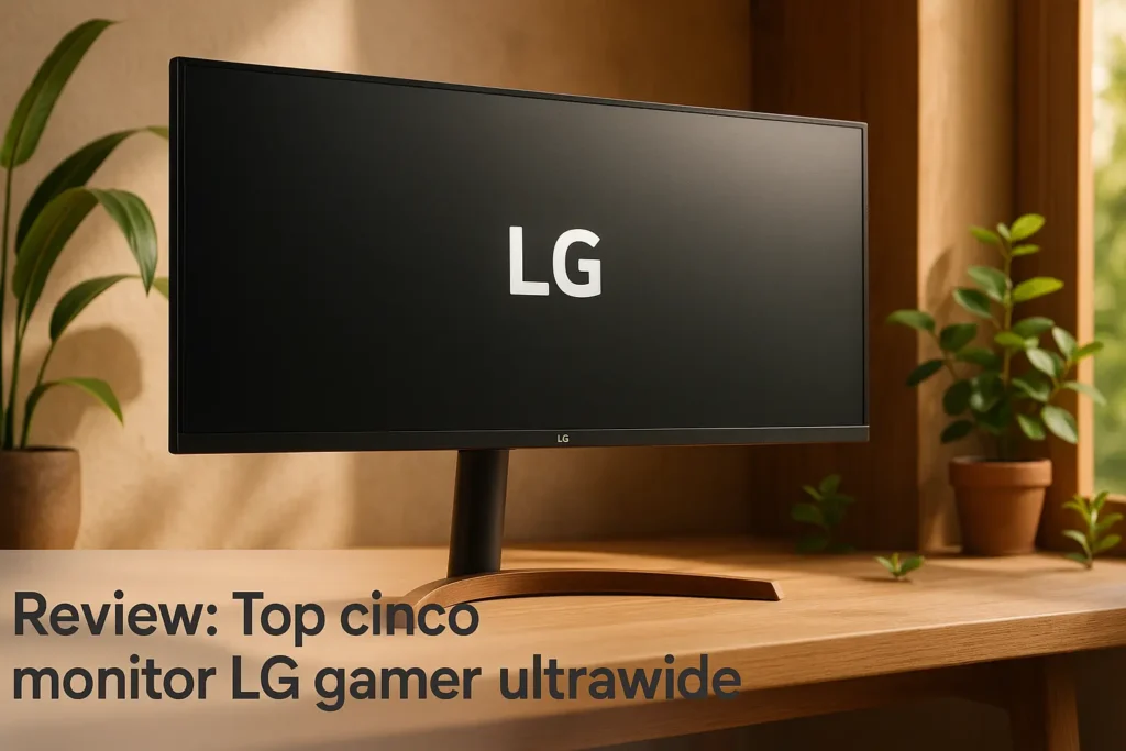 Top Cinco monitor LG gamer ultrawide