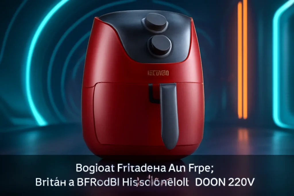 Fritadeira Air Fryer Britânia BFR40BI Redstone 5L 1500W 220V: Desempenho e Praticidade na Cozinha