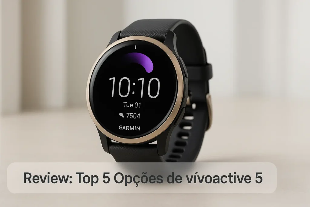 Top 5 Opções de vivoactive 5