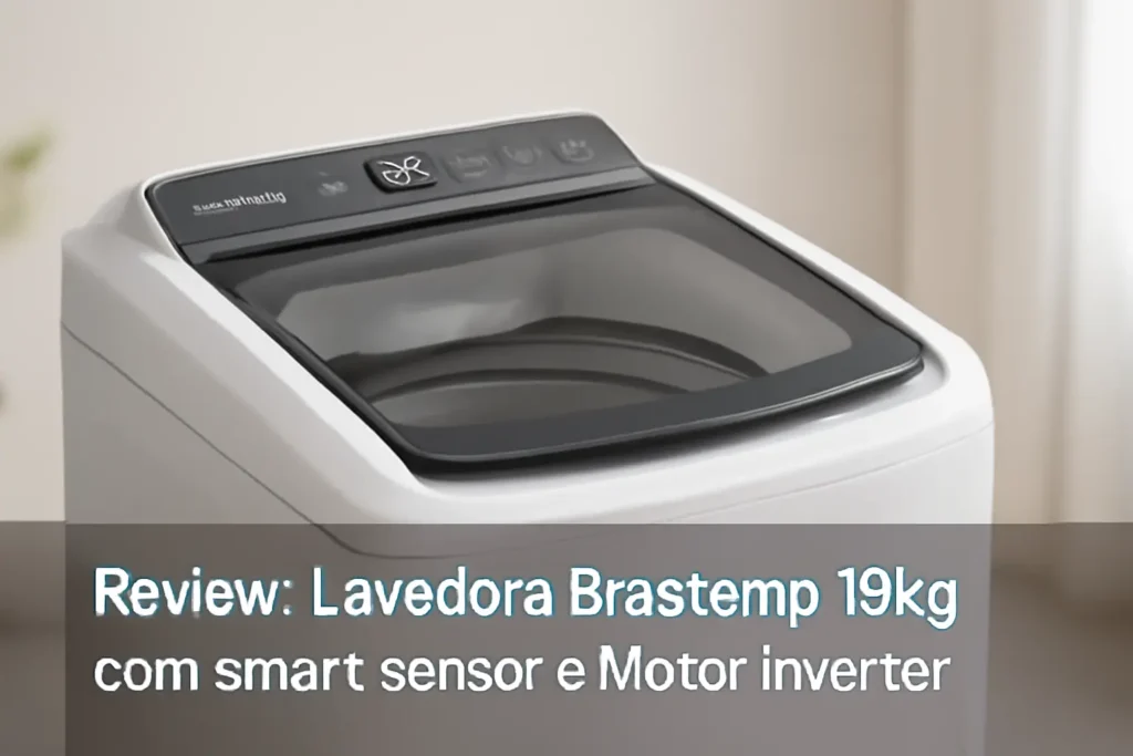 Lavadora Brastemp 10kg com Smart Sensor e Motor Inverter