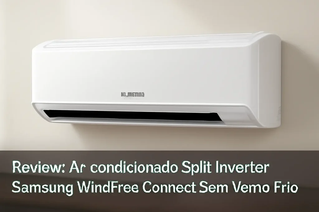 Ar-condicionado Split Inverter Samsung WindFree Connect Sem Vento 12.000 BTUs Frio